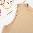 thumbnail image 5 of Arcarius Workout Tops for Women, Flowy Crop Top for Gym, Yoga, Exercise (Beige, 3XL), 5 of 9