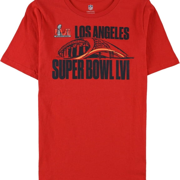 G-III Sports Boys Super Bowl LVI Graphic T-Shirt, Red, Big Kids (8-20), L