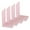 Pink, variant on 4 Pcs Acrylic Bookends Book Holders Shelf Bookends Rack Book Stoppers Decorative Bookend for