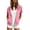 Pink, variant on Short Sleeve Hoodies for Women Summer Fall Lightweight Zip Up Sweatshirt with Pockets Casual Jacket Outerwear