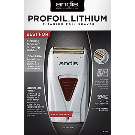 Andis 17150 17150- Pro-foil Lithium Shaver (Best Shaver On The Market)