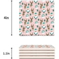 thumbnail image 3 of FMSHPON Merry Christmas Set of 6 Coaster for Drinks, Absorbent Ceramic Stone Coasters Cup Mat with Cork Base for Home Kitchen Room Coffee Table Bar Decor, 3 of 4