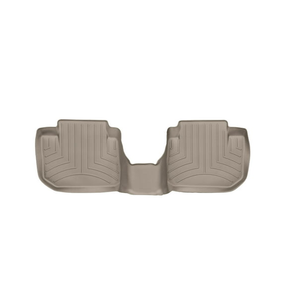 WeatherTech Custom Fit FloorLiners compatible with Subaru Crosstrek, XV Crosstrek, WRX, WRX STi, Impreza - 2nd Row, Tan