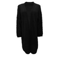 thumbnail image 3 of Cárdigan de moda para mujer, informal, cómodo, liso, de manga larga, blusa, camiseta, cárdigan con botones, tops de poliéster para mujer, 3 of 4