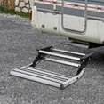 thumbnail image 4 of LINSHESF Manual RV Stairs Aluminum Single Manual Step for Motorhomes Manual Steps with Non-Slip Strip for Motorhomes Campervans RVs Travel Trailers custody, 4 of 9