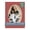 Brick Red, variant on Raspberry Red Picture Frame Mat for 12x16 Frames - Oval Opening for 9x13 Photos - 25 Mats