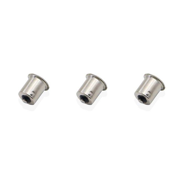 Scienceny 10 piezas de bombilla de luz de freno para automóvil reemplazo desmontable 12V 6000K lámpara de estacionamiento de señal de giro Type1 NO1