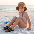 thumbnail image 4 of Cushionaire Pool-K Jelly Sandals for Girls, Water Friendly Slip-On Slides with Double Adjustable Buckles, Comfortable Everyday Wear Kids Sandals, 4 of 16