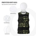 thumbnail image 4 of Wukai American Flag Camo Men’s Basketball JerseyLarge, 4 of 7