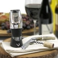 thumbnail image 3 of Vinturi V1010  Red Wine Aerator With No-Drip Stand, Black, 3 of 12