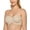 Beige, variant on Women's Strapless Bra Unlined Underwire Minimizer Plus Size Support