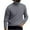 Dark Gray, variant on purcolt Men's Turtleneck Pullover Sweaters Cable Knit Long Sleeve Solid Fall Winter Warm Twisted Sweaters