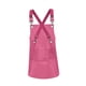 thumbnail image 2 of Delantal transparente, delantal de color, delantal de cocina, arte impermeable con bolsillo grande, rojo, 2 of 9