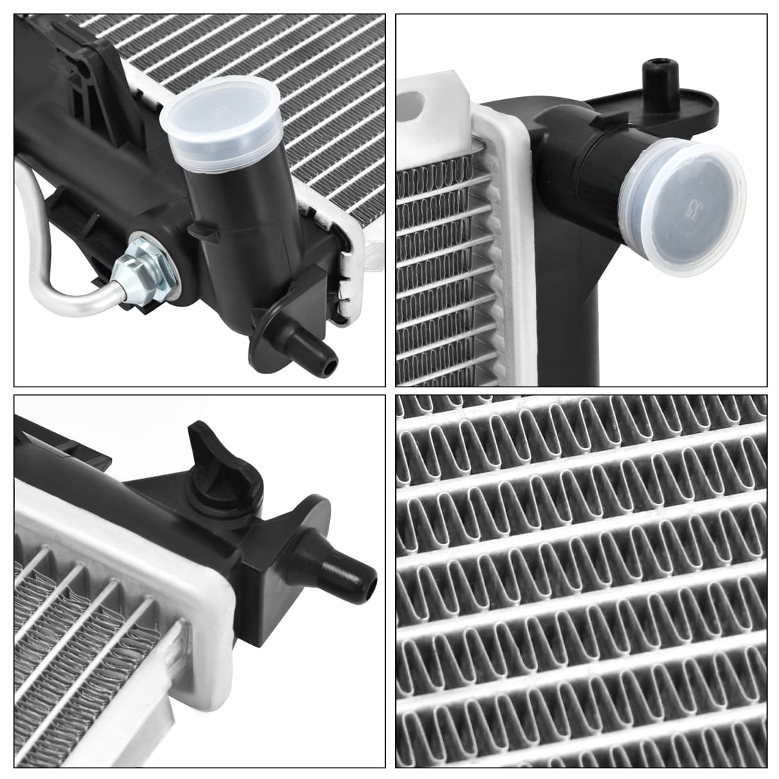 RVNI Radiator Compatible with 2006-2010 Hyundai Sonata 2006-2011 Azera 2007-2010 Kia Optima Magentis 2.4L 2.7L 3.3L 3.8L V6 L4