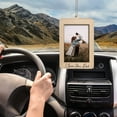 thumbnail image 4 of Clearance! Gifts For Birthday Fathers Day Car Picture Car Decor Hanging Photo Frame Rear View Mirror Accessories For Car Decorations Mini Car Picture Frame Clearance Items Two Day Deals #53, 4 of 6