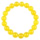 thumbnail image 1 of Pulsera redonda de cristal amarillo con cuentas de 12 mm para hombre y mujer, 1 of 2
