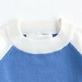 thumbnail image 6 of Kogui Boys V Neck Sweater Boys' Crew Neck Long Sleeve Sweater - Soft Pullover Sweaters for Youth Kids Boys Size 5T 6T (Blue,5-6 Years), 6 of 7