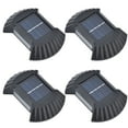 thumbnail image 4 of 4 Ensembles de Lumière Murale Solaire Extérieure Étanche Multifonctionnelle LED pour Patio Jardin Allée Extérieure, 4 of 8