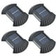 thumbnail image 3 of Luz solar de pared LED, 4 juegos de luces solares de pared para exteriores, diseño aerodinámico Jadeshay A, 3 of 8