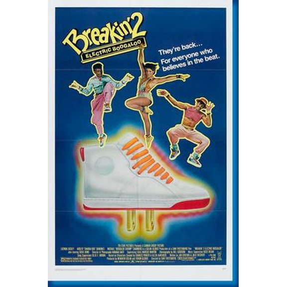 Breakin 2 Movie Poster Print Art Poster 24x36 Unframed, Age: Adults, Rectangle Poster Time