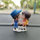thumbnail image 1 of Adornos para coche, linda pareja de ramas de árbol, adornos para el interior del coche, adornos de consola central de dibujos animados, globo de confesión, 1 of 6