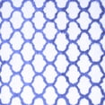 thumbnail image 1 of Ahgly Company Machine Washable Indoor Square Trellis Blue Contemporary Area Rugs, 6' Square, 1 of 4