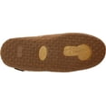 thumbnail image 4 of Old Friend Women's Kentucky Acrylic Fleece Lined Slippers 548151 (Chestnut, 6), 4 of 7