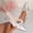 Silver, variant on Women's Ruffled Lace Trim Mule Heels, Pointed Toe Kitten Heel Slides with Bow Detail, Elegant Bridal Mules Silver 35