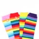thumbnail image 3 of Zhuge Guantes largos sin dedos a rayas para mujer, calentadores de brazos tejidos de invierno para punk rock, cosplay, gótico y fiesta de Navidad, estilo F, 3 of 4