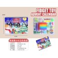 thumbnail image 1 of Calendario de cuenta regresiva de Navidad para niños, paquete de juguetes Fidget de Papá Noel, calendario de Adviento sensorial especial, caja de regalo, envío rápido, nuevo, 1 of 4