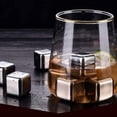 thumbnail image 4 of 304 Stainless Steel Metal Ice Cubes, Quick-Frozen Metal Ice Cubes, Essential Ice Cube Module Supplies for Household/bar Refrigerators in Summer 8 Pieces+Silicone Clip, 4 of 4