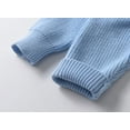 thumbnail image 6 of Afdoent Girls Sweaters Embroidered Soft Knit Sweater Kids Fall Pullover Sweaters Top Birthday Daily Wear 6-9 Months, 6 of 8