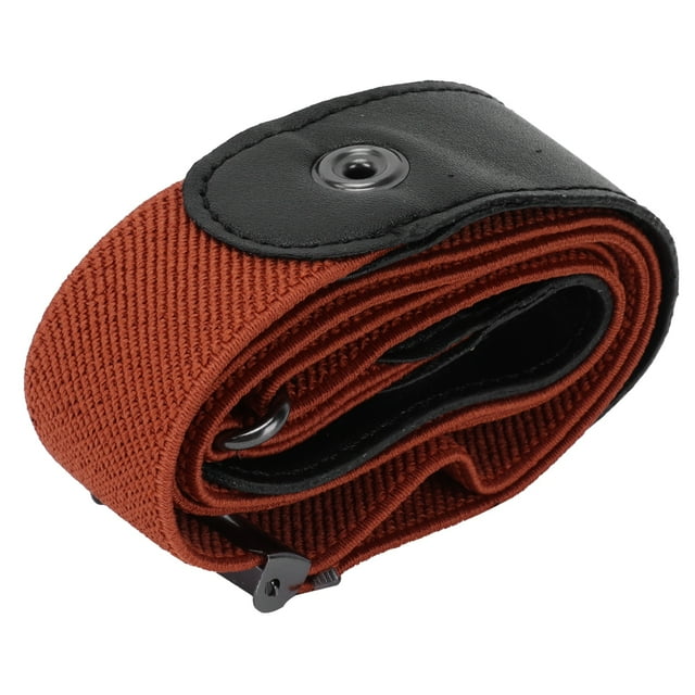 Waist Belt, Waist Strap Belt Stylish Adjustable Convinient For Men For Women For Pants Jeans For Clothes Windbreakers, Sweaters Light Brown Buckle