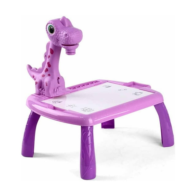 Drawing Projector For Boy Girl And Draw Projector With Light Music Smart Projector Desk Erasable Doodle Drawing Board Projection Painting Machine For Kid Less Than 1ml