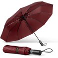 thumbnail image 1 of Parapluie Pliant Automatique8 Parapluie en Os, Parapluie Pliant Compact, Grand Parapluie Résistant au Vent, Parapluie de Voyage Portable Compact Parfait pour Sortir, 1 of 5