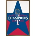 thumbnail image 5 of MLB Texas Rangers - 2023 World Series Team Logo Wall Poster, 22.375" x 34" Framed, 5 of 7