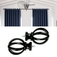 thumbnail image 3 of 2Pcs Cage Replacement Curtain Rod Finials  5/8 inch Diameter Hardware Decorative Drapery Rod Finials  for Home Living Room, 3 of 8