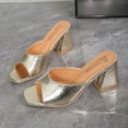 thumbnail image 5 of Viluyesy Womens Slippers Comfortable Non-Slip High Heel Womens Footwear Gold Size 43, 5 of 10