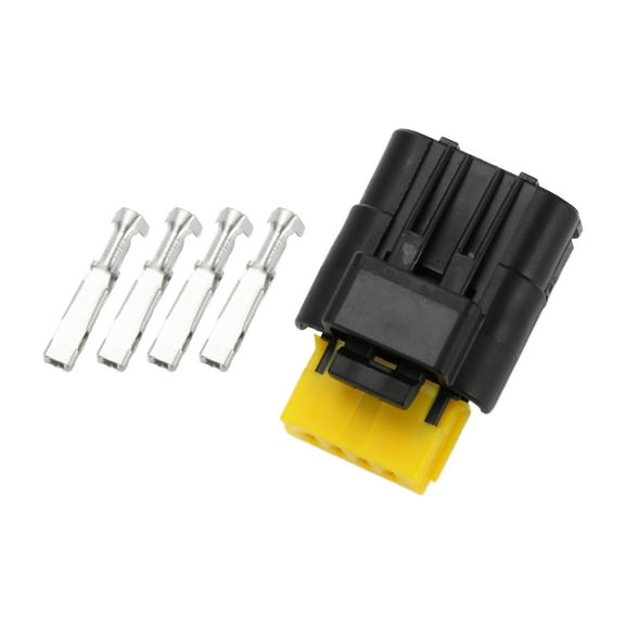 Unique Bargains 4 Pin Manifold Pressure Sensor Connector Plug for PEUGEOT 206 207 306 307