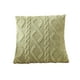 thumbnail image 2 of Funda de Cojín Verde para Sofá, 15,74 X 15,74 Pulgadas, Decorativa, de Poliéster Suave, con Cierre de Cremallera, Ideal para Salón, Dormitorio y Exteriores. Lavable a Máquina., 2 of 7