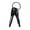 Black, variant on Walbest 2 Keys Stainless Keychain Screwdriver Set Outdoor Multifunction Pocket Tool