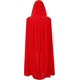 thumbnail image 1 of Capa con capucha de terciopelo Unisex Capa de Halloween Diablo Bruja Mago Halloween Navidad Cosplay, 1 of 4