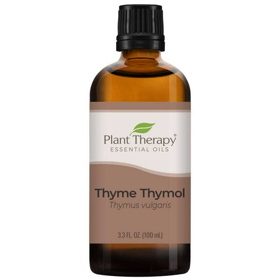 Plant Therapy Thyme Thymol Essential Oil | 100% Pure, Undiluted, Natural Aromatherapy, Therapeutic Grade | 100 mL