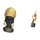 thumbnail image 5 of Estatua de mujer africana,Estante de oficina con estatua de mujer africana,Adorno de figura de resina delicado para el hogar,Estatua de arte abstracto,Estatua de arte abstracto Escultura de, 5 of 8
