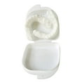 thumbnail image 1 of 2 piezas: un diente superior y un diente inferior, carillas dentales, ajuste cómodo, flexible, carilla superior blanca, accesorio para dentadura postiza, adecuado tanto para hombres como para mujeres,, 1 of 1