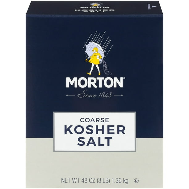 Morton Coarse Kosher Salt, 48 Oz