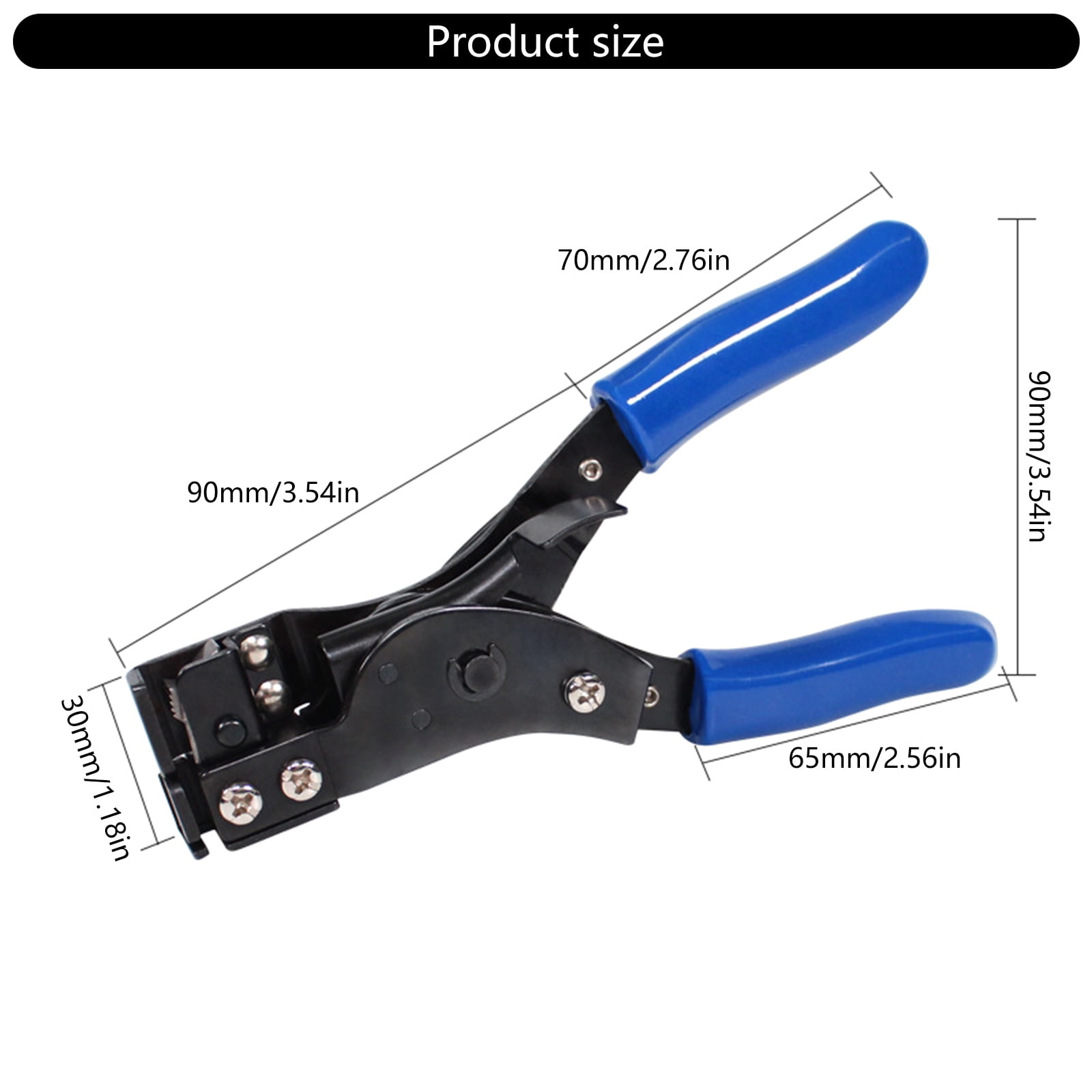 Double Function Cable Tie Tightener And Cutter Tool Automatic Trimming Auto Cutting Nylon Cable Tie Tool For Nylon Straps