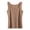 Coffee, variant on Gkeoshab Women's Sleeveless Thermal Tank Top Seamless Slim Fit Base Layer Fall Spring Warmth Beige L