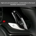 thumbnail image 6 of Car Steering Wheel Paddle Shifter ABS Material for 2018-2025 Lexus ES & 2023-2025 Lexus RX Car Interior Accessories 2pcs, Black, 6 of 8