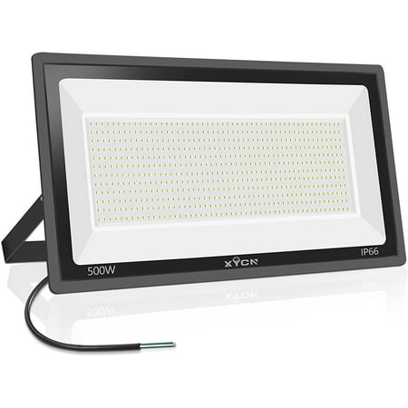 

XYCN 300W LED Flood Light (2000W Equivalent) Super Bright 42 500LM 5000K Daylight IP66 Waterproof Security Outdoor LED Arena Lights Commercial Lighting Floodlight for Backyard|Court|Stad